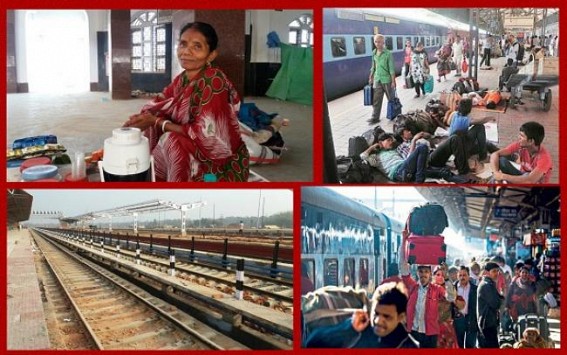Tripura Railway platforms paved the way for people’s livelihood, Central’s focus for railway workers urns them respect Tripura Railway platforms paved the way for people’s livelihood, Central’s focus for railway workers urns them respect